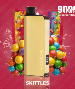 SKITTLES – ALIBARBAR INGOT – 9000 PUFFS