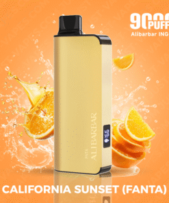 CALIFORNIA SUNSET (FANTA) – ALIBARBAR INGOT – 9000 PUFFS