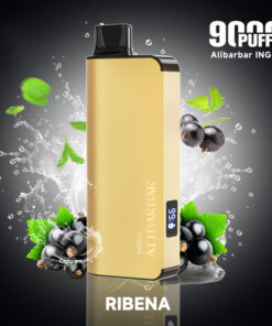 RIBENA – ALIBARBAR INGOT – 9000 PUFFS